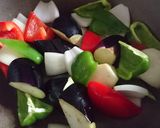 鶏肉と野菜の黒酢あん作り方3写真