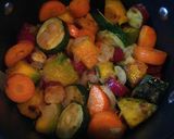 たっぷり野菜消費だ♪簡単トマト煮込み作り方3写真