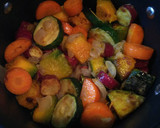 たっぷり野菜消費だ♪簡単トマト煮込み作り方3写真