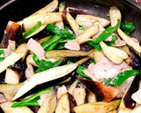 ナスと豚肉の味噌炒め作り方5写真
