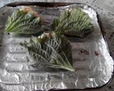 焼きおにぎりの大葉巻き作り方4写真