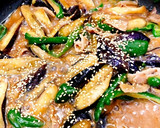 ナスと豚肉の味噌炒め作り方7写真