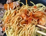 簡単♡美味しすぎる豚キムチ焼きそば♡作り方10写真