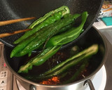 万願寺とうがらしの焼き浸し作り方5写真