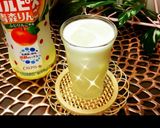 カルピス巨峰&ミルク味のジュース作り方40写真