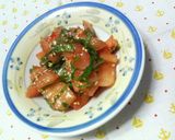 ✿夏の簡単サラダ❀しそトマ✿サラダ作り方2写真