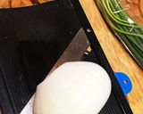 揚げナスと新玉ネギの料理作り方2写真