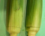 皮ごとレンチン！簡単・茹でとうもろこし作り方1写真
