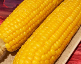 皮ごとレンチン！簡単・茹でとうもろこし作り方6写真