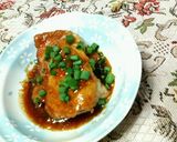 ✿揚げ焼き❀チキンの✿甘酢醤油作り方3写真