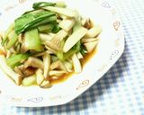 簡単♪♪✿青梗菜と❀エリンギの炒め✿作り方7写真