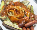 焼き野菜スパイシーカレートマトソースがけ作り方10写真