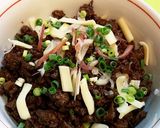 カカオポリフェノール強化！和風肉そぼろ作り方4写真