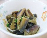 お手軽☆茄子のごまドレあえ作り方4写真
