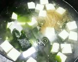 アレンジ可能！ ワカメと豆腐の味噌汁作り方5写真