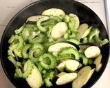 時短！15分でゴウヤ味噌炒め常備菜作り方4写真