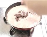 材料4つ混ぜてチョコレートパンナコッタ作り方2写真