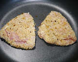 お弁当！揚げ焼き不要☆チーズinとんかつ作り方8写真