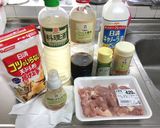 鶏モモ唐揚げ!(^^)!作り方1写真