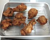 鶏モモ唐揚げ!(^^)!作り方3写真