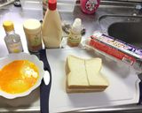 卵でパン揚げ!(^^)!作り方1写真