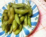 夏だ♪♪枝豆だ♪♪✿エダマメの❀醤油煮✿作り方4写真