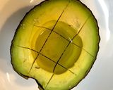 固いアボカド救済:グリルアボカド作り方2写真