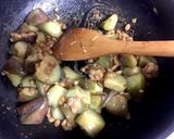 茄子の納豆炒め作り方6写真