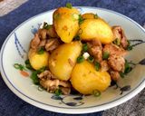 豚肉とじゃが芋の甘辛炒め煮作り方7写真