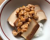 納豆とスモークとうふの丼作り方3写真