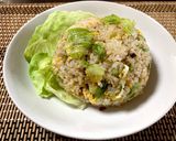 ラーメン屋さん直伝アレンジ レタス炒飯作り方6写真