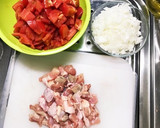 採れたてトマトの無水カレー作り方1写真