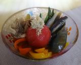 夏野菜で大人の揚げびたし♪作り方11写真