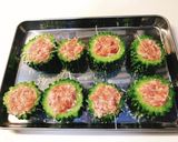 ヘルシー夏野菜タイ風ゴーヤの肉詰めスープ作り方3写真