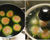 ヘルシー夏野菜タイ風ゴーヤの肉詰めスープ作り方5写真