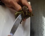 長崎産活サザエのお刺身（よか魚）作り方1写真