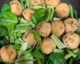 一口がんもと小松菜の煮浸し作り方3写真