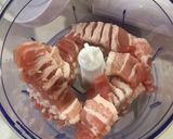 ハンドブレンダー でおうちで豚ひき肉作り方1写真