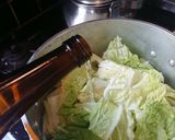 白菜の酒蒸し作り方4写真