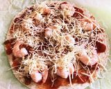 乗せて焼くだけ！トルティーヤで簡単ピザ！作り方3写真