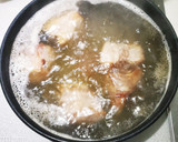 圧力鍋でやわらか角煮と大根と半熟玉子作り方4写真