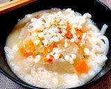 ズボラな味噌汁niうどん作り方4写真