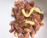 鶏むね肉の生姜ねぎだれ唐揚げ作り方1写真
