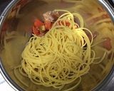トマトと生ハムの冷製パスタ 簡単作り方3写真