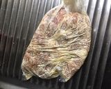 ポリ袋で簡単豚こまバター醤油焼き作り方4写真
