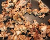 ポリ袋で簡単豚こまバター醤油焼き作り方5写真