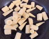 お弁当に★ヤングコーンのバター醤油炒め作り方3写真