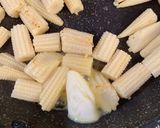 お弁当に★ヤングコーンのバター醤油炒め作り方4写真