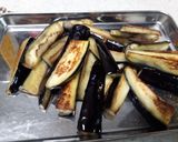 なすとチンゲン菜の和風炒め作り方1写真
