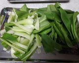 なすとチンゲン菜の和風炒め作り方2写真